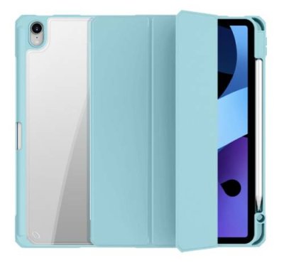 Чехол-книжка Mosbros для Apple iPad Air 11 (2024) /Air 4/5 (10.9) (полиуретан с подставкой/отсек для стилуса) (голубой) для Apple iPad Air 11 (2024) / Электроника | V4.Market