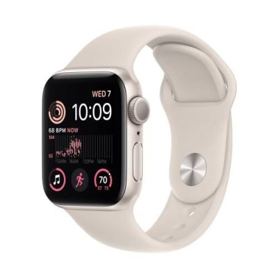 Apple Watch SE Gen 2 40mm (GPS) Starlight Aluminum Case with Starlight Sport Band (S/M) (MNT33/MR9U3) Apple Watch SE Gen 2 / Электроника | V4.Market