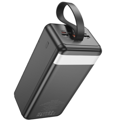 Внешний аккумулятор Hoco J123C Element 60000 mAh 20W Micro-USB,Type-C,Lightning/ 3xUSB,Type-C (черный) Универсальные внешние аккумуляторы / Электроника | V4.Market